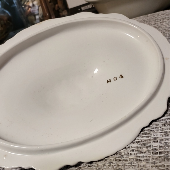 Vintage RARE Homer Laughlin Hudson 8"x10" Oval Lidded H94 Casserole Dish - Picture 7 of 7